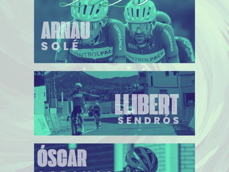 Con su continuidad confirmada, Solé, Sendrós y Cabanas seguirán aportando experiencia y rumbo al Controlpack en 2026.