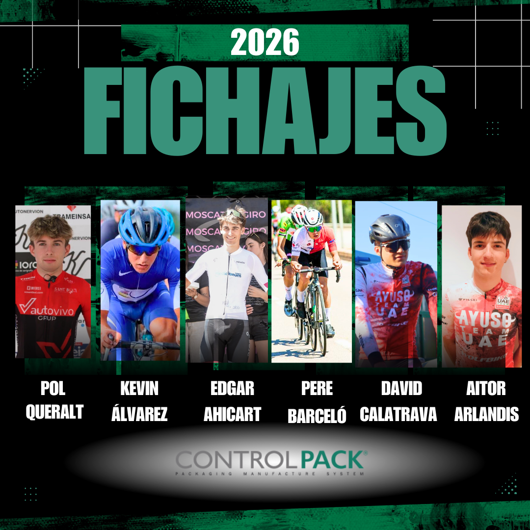 El Controlpack apuesta por el futuro con seis fichajes sub-23 para 2026